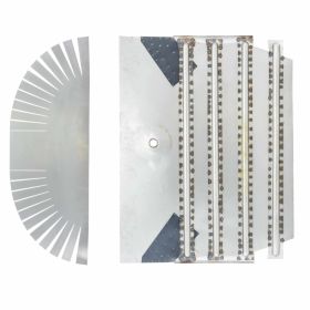 Lamierato CARLUCCI Floor Board oliato 4 traverse con attacco anteriore ideale