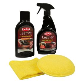 Carplan Leather Connoisseur Leather Protect/Renew Kit