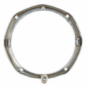 Headlight ring CASA LAMBRETTA 120 mm chrome with screw and cables included