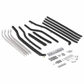 Kit CASA LAMBRETTA listelli pedana con 4 barre anteriori e 6 posteriori