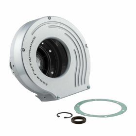Alloggiamenti ventole CasaPerformance in argento anodizzato con copriventola CNC