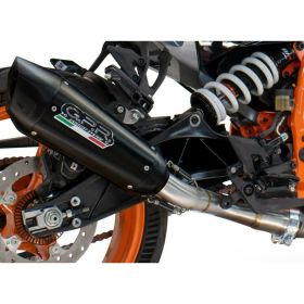 GPR GP-Revo Slip-On Auspuff genehmigt schwarz Titan für Husqvarna Vitpilen 125