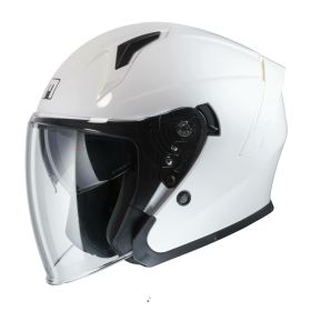 Casco Jet MPH MAXI Solid Bianco Lucido