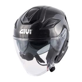 Casco Jet GIVI X29 Carbon Solid Carbon Lucido