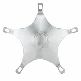 Copricerchio PREMIUM QUALITAT per cerchione 10 pollici inox lucidato