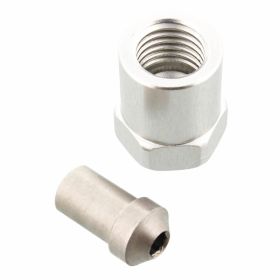 Raccordo tubo freno JMT filettatura interna mobile argento TYP620 M10x1,25