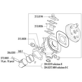 POLINI Thermal Group Hub 44 76,3cc