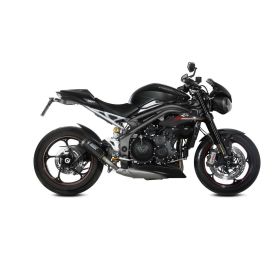 Marmitta Slip-on MIVV Mk3 in carbonio per TRIUMPH speed triple 1050 r/s/rs