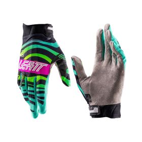 LEATT Moto 2.5 X-Flow Summer gloves Tiger pink black breathable