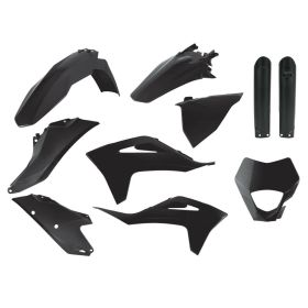 Komplettes Kunststoff-Kit POLISPORT schwarz für Gas Gas