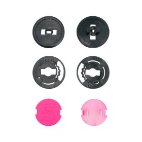 SKA-P 1LH LUKE Pink Fluorescent Visierhelm Montageset