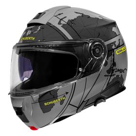 SCHUBERTH C5 Globe Flip-up helmet gray black