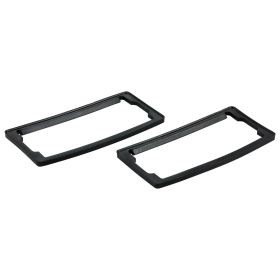 Kit 2 guarnizioni freccia SIP anteriore sinistra/destra nero per Vespa PX80/200/PE