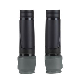 Coppia copristeli forcella POLISPORT universali nere/grigie
