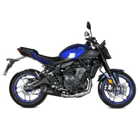 MIVV DELTA RACE schwarze Komplettauspuffanlage für YAMAHA MT-07