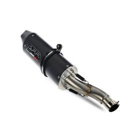 GPR Furore Black Slip-On Auspuff genehmigt für Kawasaki Zx-9R/ZX900E