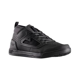 LEATT Flat 3.0 MTB Shoes black with RideGrip™ Pro rubber and WaffleGrip Pro