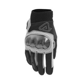 ACERBIS CE RAMSEY MY VENTED PRO Winter Motorradhandschuhe Zertifiziert Hellgrau Schwarz