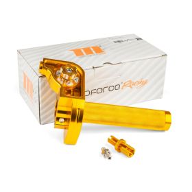 MOTOFORCE RACING Or CNC Aluminium Commande de Gaz Rapide