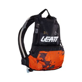 LEATT Hydration Moto Race 1.5 HF Backpack black orange 2L with water bag 1,5L