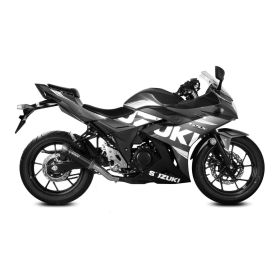 MIVV GP Pro Black Slip-on Exhaust Approved for SUZUKI GSX 250 R