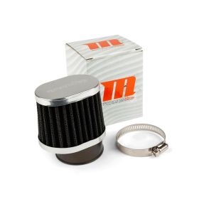 MOTOFORCE RACING D.50 PWK/VHST 19-30 Filtre à air en cône en aluminium noir décalé