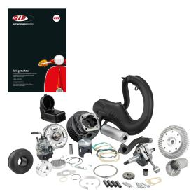 Kit tuning SIP PERFORMANCE 125 SPORT 20/20 légal Échappement Racing POLINI Banana