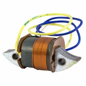 Bobina CEAB 43mm interasse fori 5,2mm altezza 12mm 2 cavi giallo/blu