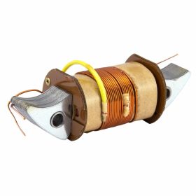 CEAB Coil Ignition 58mm Interaxis 5mm Hole 13mm Height Yellow/Striped Wires