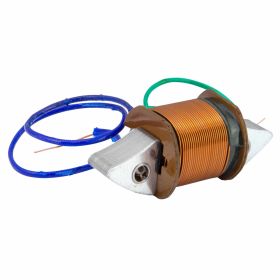 CEAB-Spule Zündung 43mm Abstand 5,2mm Löcher 13mm Höhe 2 grüne/blaue Drähte