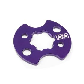 Piastra fissaggio pignone STAGE6 viola
