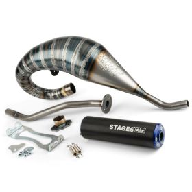 STAGE6 R/T Komplettauspuff 70-80 Hoch Schwarz/Blau