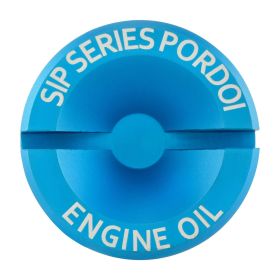 SIP SERIES PORDOI Engine Oil Fill Screw Matte Blue Anodized for Vespa GTS Super