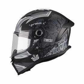 Full-face helmet child MT HELMETS STINGER 2 KIDS TAGGER B2 MATT