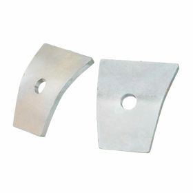 Kit 2 morsetti montaggio serbatoio PREMIUM QUALITAT acciaio per Vespa 125 V1-V15