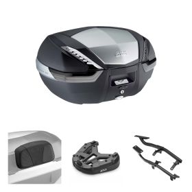 Kit topcase GIVI V47 TECH noir fumé pour KAWASAKI Z 1000 SX