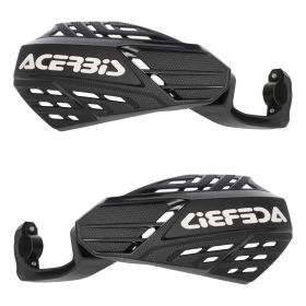 Paramani aperti ventilati ACERBIS neri/bianchi Linear