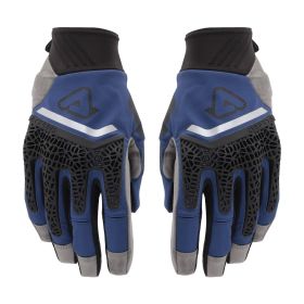 Guanti Motocross ACERBIS CE PRO ENDURO Omologati Blu Scuro