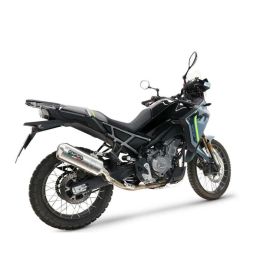 GPR Satinox Slip-On Auspuff genehmigt für Cf Moto 450 MT Euro5 Plus