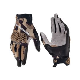 LEATT ADV X-Flow 7.5 Short Summer gloves Desert brown black breathable