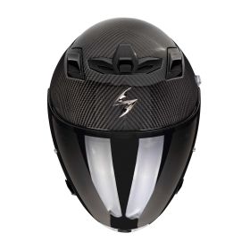 Casco jet urbano Scorpion EXO-Z1 CARBON Solid nero lucido