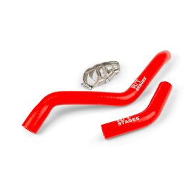 Tubi radiatore rosso Stage6 R/T per derbi euro 3/euro 4