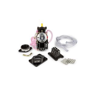 PWK 28 carburetor intake kit flat valve DERBI EBS050 / D50B.