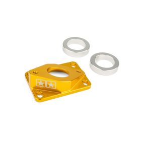 Stage6 Orange High Flow Intake Manifold mk2 28mm Yellow for Am6/Derbi