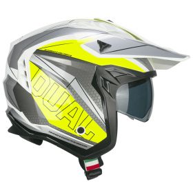 JET TRIAL HELM CGM 155G RUSH DUAL WEISS FLUO GELB ECE 22.06