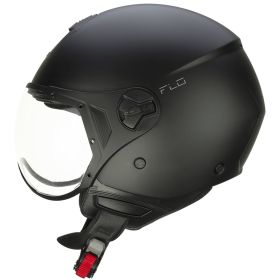 Casco Jet CGM 167A FLO MONO Nero Opaco Visiera Sagomata