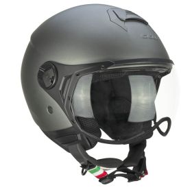 Jet Helm CGM 167A FLO MONO Satiniertes Anthrazit Geformtes Visier