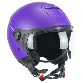 Jet Helm CGM 167A FLO Mono Mattlila Geformtes Visier