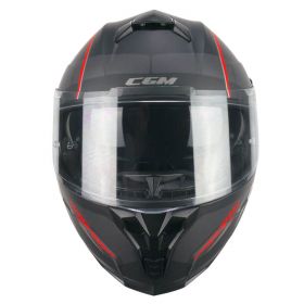 Full Face Helmet CGM 321G ATOM SPORT Black Red Matt