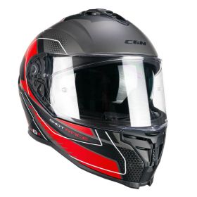 Casco Integrale CGM 363G SHOT RACE Antracite Rosso Opaco
